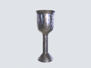 Silver goblet 3D Модель
