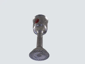 Silver goblet 3D Model