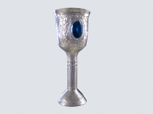 Silver goblet 3D Модель