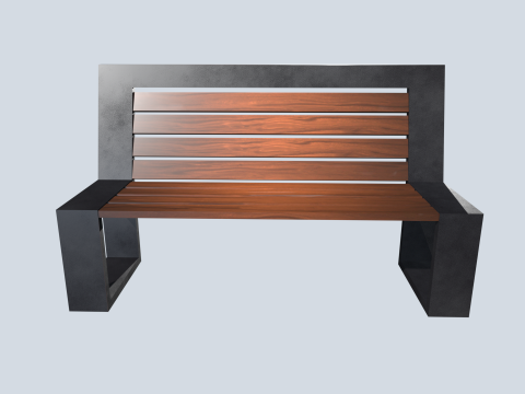 Benches pack 3D 模型