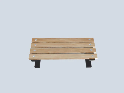 Benches pack 3D Model