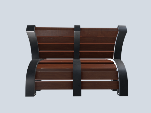 Benches pack 3D 模型
