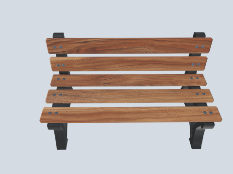 Benches pack 3D 模型