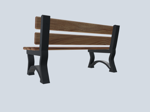 Benches pack 3D 模型