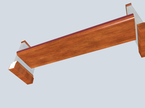 Benches pack 3D 模型