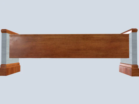 Benches pack 3D Model
