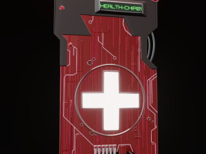 Booster Cards with Effects for Game Low-poly Model 3D