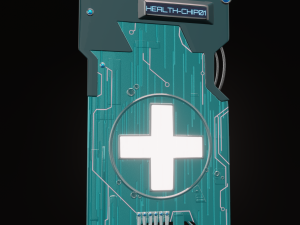 Booster Cards with Effects for Game Low-poly Model 3D