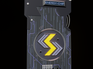 Booster Cards with Effects for Game Low-poly Model 3D