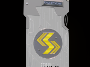 Booster Cards with Effects for Game Low-poly Model 3D