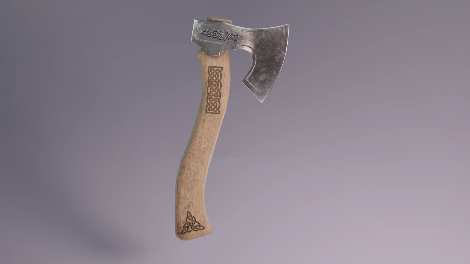 Axe 3D Model .c4d .max .obj .3ds .fbx .stl .blend 