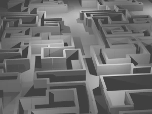 Maze 3D Model