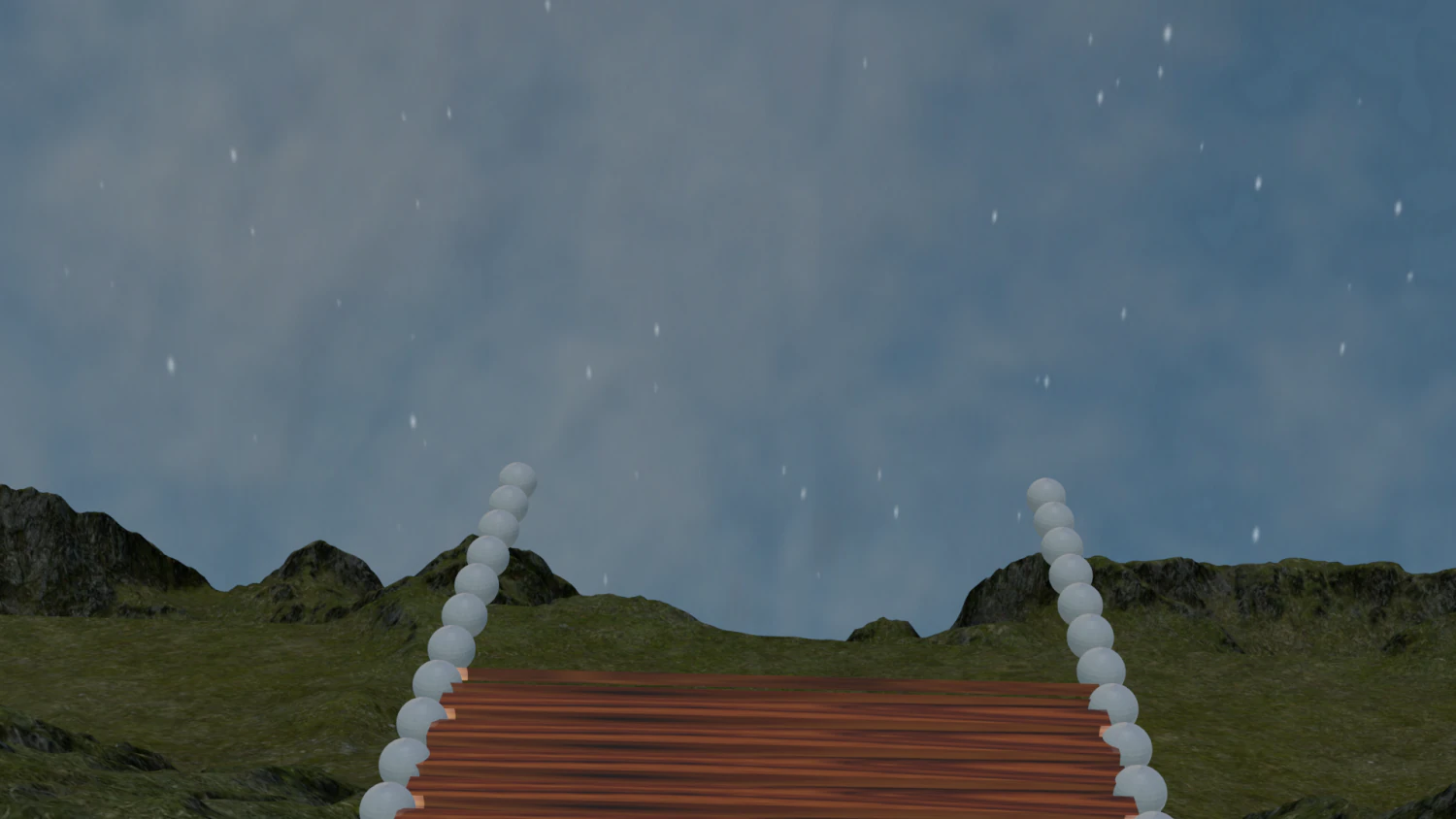 STAIRS in the MOUNTAINS 3D Model .c4d .max .obj .3ds .fbx .stl .blend 