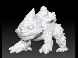 Rocky Mob 3D Model