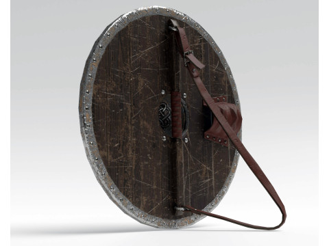 Viking weapon 3D Model