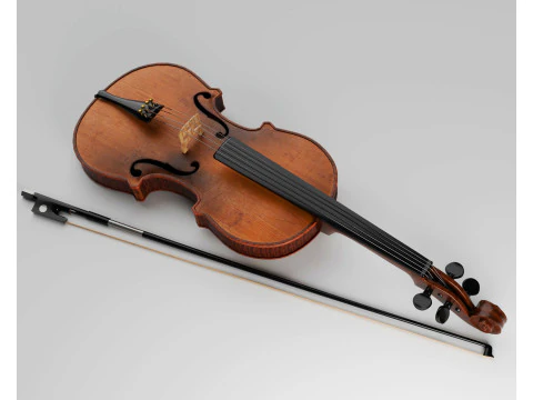 वायलिन 3D मॉडल