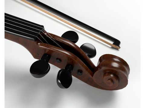 Violin 3D 모델