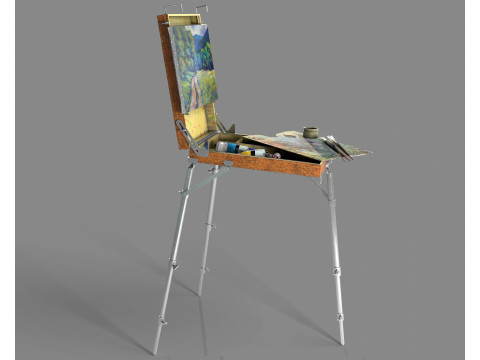Painters case 3D 模型