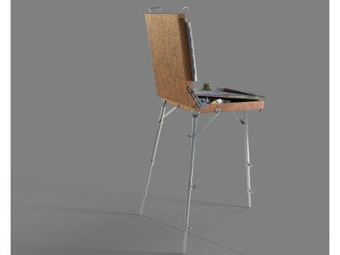 Painters case 3D-Modell