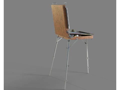Painters case 3D Model