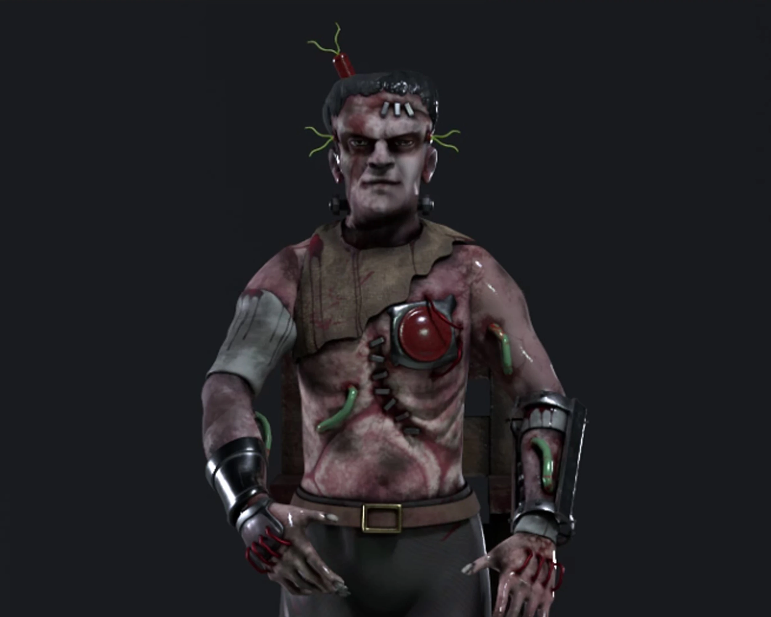Frankensteins monster 3D Model .c4d .max .obj .3ds .fbx .stl .blend 