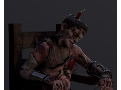 Frankensteins monster 3D Model