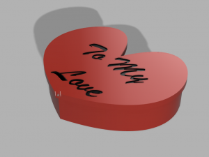 Caja To My Love 3D Print Model