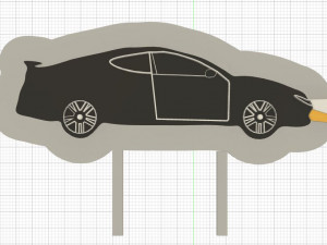 Topper Honda Civic 3D प्रिंट मॉडल