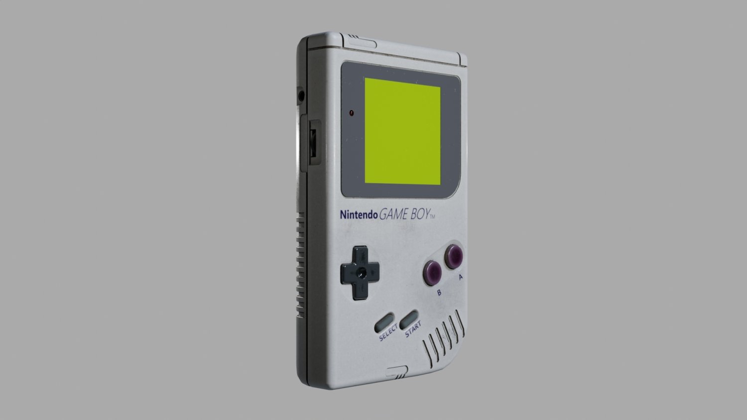klynke Tillid Næste Nintendo Game Boy 1989 3D Model in Other 3DExport