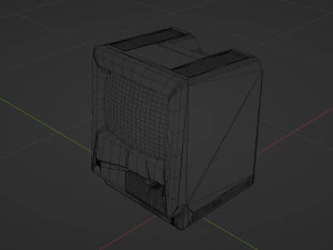 Apple Macintosh 512K 1984 3D Model