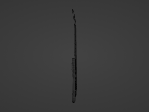 Johnny Silverhands Guitar from Cyberpunk 2077 Modello 3D