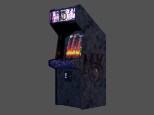 Mortal Kombat 3 Ultimate Arcade Machine 3D Model