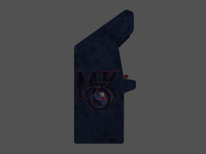 Mortal Kombat 3 Ultimate Arcade Machine 3D Model