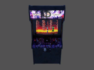 Mortal Kombat 3 Ultimate Arcade Machine 3D Model
