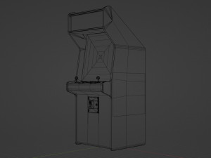 Mortal Kombat 3 Ultimate Arcade Machine 3D Model