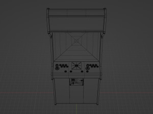 Mortal Kombat 3 Ultimate Arcade Machine 3D Model