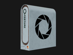 Portale informatico di Aperture Laboratories Modello 3D