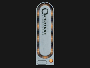 Aperture Laboratories Computer Portal Modèle 3D