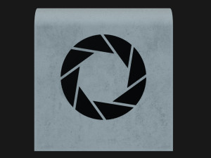 Aperture Laboratories Computer Portal Modèle 3D