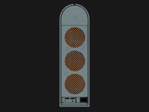 Aperture Laboratories Computer Portal Modèle 3D