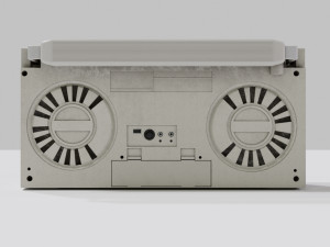 Boom Box SHARP GF - 4646 3D Model