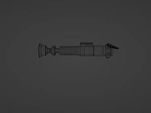 Luke Skywalkers Green Lightsaber STAR WARS 3D Model