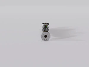 Luke Skywalkers Green Lightsaber STAR WARS 3D Model