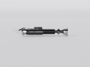 Luke Skywalkers Green Lightsaber STAR WARS 3D-Modell