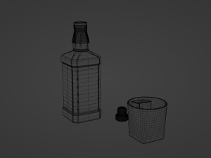 Jack Daniels Old No7 3D-Modell