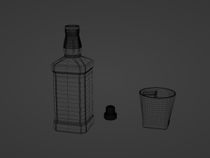 Jack Daniels Old No7 3D-Modell