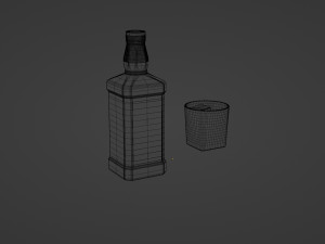 Jack Daniels Old No7 3D-Modell