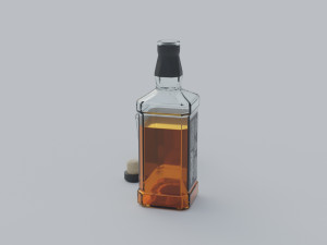 Jack Daniels Old No7 3D-Modell