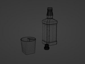 Jack Daniels Old No7 3D-Modell