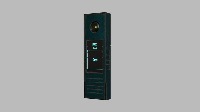 Cyberpunk 2077 2 Intercom Modello 3D in Gadgets 3DExport